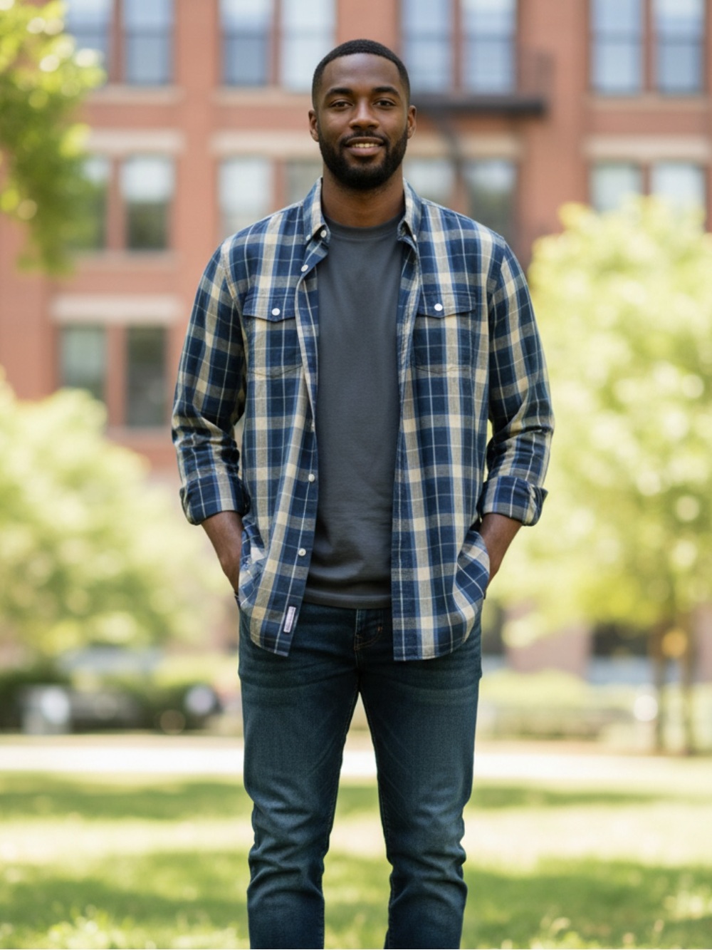 ARMANI EXCHANGE button down shirt